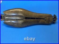 Very RARE Antique Solid Brass Or Bronze Shoe Cobbler, Stretcher