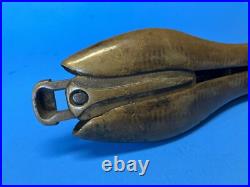 Very RARE Antique Solid Brass Or Bronze Shoe Cobbler, Stretcher