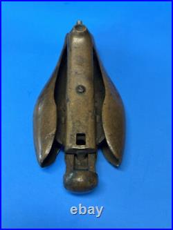 Very RARE Antique Solid Brass Or Bronze Shoe Cobbler, Stretcher