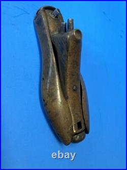 Very RARE Antique Solid Brass Or Bronze Shoe Cobbler, Stretcher