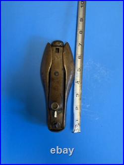 Very RARE Antique Solid Brass Or Bronze Shoe Cobbler, Stretcher