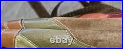 Very RARE Coach Poppy For Peace Suede Shoulder Bag- Style 9528- Great Condition