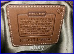 Very RARE Coach Poppy For Peace Suede Shoulder Bag- Style 9528- Great Condition