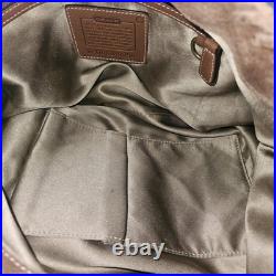 Very RARE Coach Poppy For Peace Suede Shoulder Bag- Style 9528- Great Condition