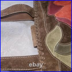 Very RARE Coach Poppy For Peace Suede Shoulder Bag- Style 9528- Great Condition