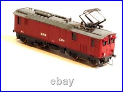 Very RARE FR BRASS Z-scale 1220 SBB De 4/4 Electric Locomotive Freudenreich
