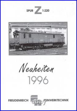 Very RARE FR BRASS Z-scale 1220 SBB De 4/4 Electric Locomotive Freudenreich