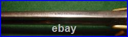 Very RARE Imperial German Unit Marked P. A. 3 Brass Hilt, D Guard Short Sword
