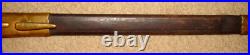 Very RARE Imperial German Unit Marked P. A. 3 Brass Hilt, D Guard Short Sword