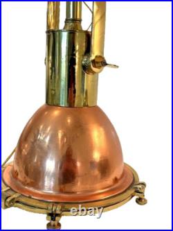 Very RARE two matching ship's cargo Fox lights URL wired