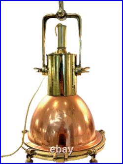 Very RARE two matching ship's cargo Fox lights URL wired