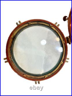 Very RARE two matching ship's cargo Fox lights URL wired