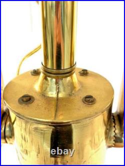 Very RARE two matching ship's cargo Fox lights URL wired