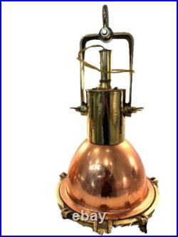 Very RARE two matching ship's cargo Fox lights URL wired