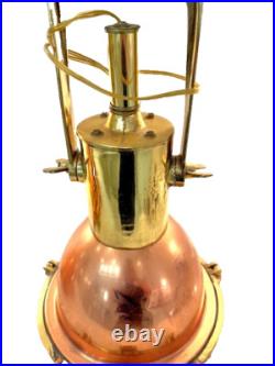 Very RARE two matching ship's cargo Fox lights URL wired
