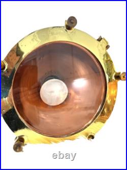 Very RARE two matching ship's cargo Fox lights URL wired