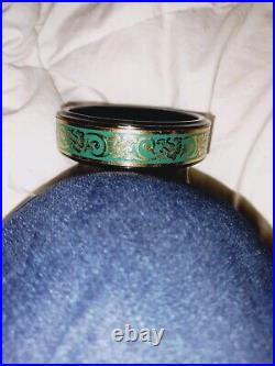 Very Rare 1920s Marlowe Backlite Cosmetic Bangle Bracelet