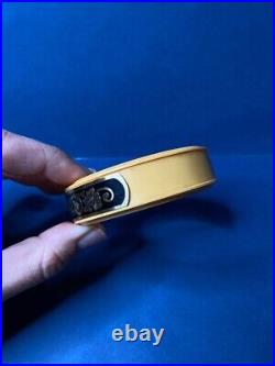 Very Rare 1920s Marlowe Bakelite Cosmetic Bangle Bracelet France Vintage