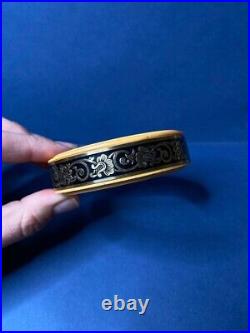 Very Rare 1920s Marlowe Bakelite Cosmetic Bangle Bracelet France Vintage