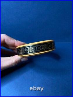 Very Rare 1920s Marlowe Bakelite Cosmetic Bangle Bracelet France Vintage