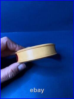 Very Rare 1920s Marlowe Bakelite Cosmetic Bangle Bracelet France Vintage