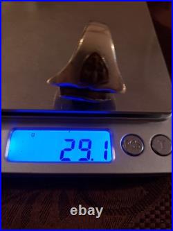Very Rare 1940s Mexican Biker Ring Mixed Metals Brass Horses enamel sz 11, 29g