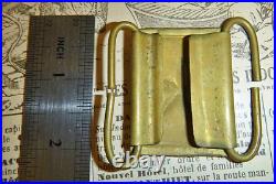 Very Rare 1950's Brass Belt Buckle Viet Minh VC Raised Star Vietnam War