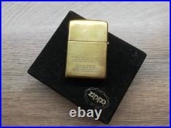 Very Rare 1998 Limited Brass Zippo Football Soccer Fifa World Cup Germany 1974