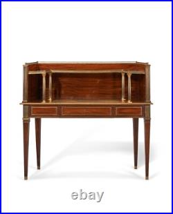 Very Rare 19th Century A Russian Ormolu And Brass-mounted Mahogany Desk Nice