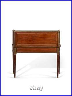 Very Rare 19th Century A Russian Ormolu And Brass-mounted Mahogany Desk Nice