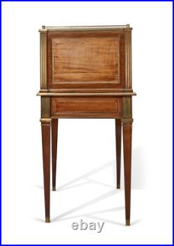 Very Rare 19th Century A Russian Ormolu And Brass-mounted Mahogany Desk Nice