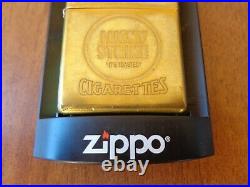 Very Rare 2004 Brass Zippo Limited Edition Advertising Lucky Strike 1070/1916