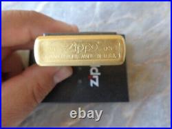 Very Rare 2005 Brass Zippo Lighter Barrett Smythe Texas Two Step Cowboy Boots