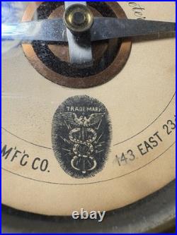 Very Rare A Antique Waite & Bartlett milliamperemeter with R. 25 Ohms