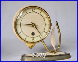 Very Rare ART DECO Vintage Key Wind Pendulum Clock PLATO Germany WORKING