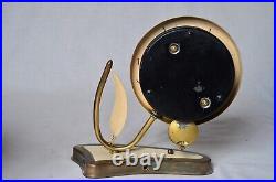 Very Rare ART DECO Vintage Key Wind Pendulum Clock PLATO Germany WORKING