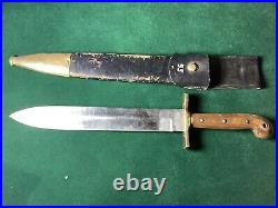 Very Rare Ames Co. Model 1849 Rifleman's Knife