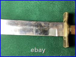 Very Rare Ames Co. Model 1849 Rifleman's Knife