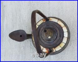 Very Rare Ancient Aladdin's Genie Oil Lamp Brass Magic ANTIQUE Bone Camel Copper