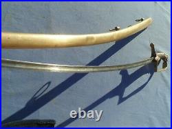 Very Rare And Nice Cadet's Sword Napoleonic Brass Scabbard Hunter Hussard