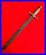 Very-Rare-Antique-1890-Fraternal-Cadet-Artillery-Style-Short-Sword-No-Scabbard-01-iwgg