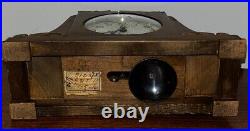 Very Rare! Antique (1890's) Junghans Alarm Mini Mantle Clock