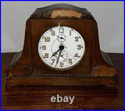 Very Rare! Antique (1890's) Junghans Alarm Mini Mantle Clock