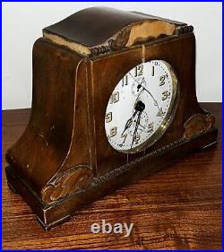 Very Rare! Antique (1890's) Junghans Alarm Mini Mantle Clock