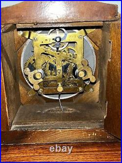 Very Rare! Antique (1890's) Junghans Alarm Mini Mantle Clock