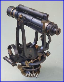 Very Rare Antique Adie London Patent 208 Theodolite Surveying Level & Wood Case