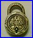 Very-Rare-Antique-Aetna-Life-Automobile-Insurance-Co-Solid-Brass-Padlock-B-92-01-nr