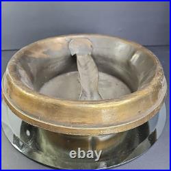 Very Rare Antique Brass Milk Container Jug Lid Amazing Piece 9 Inch Container Very Rare Antique Brass Milk Container Jug Lid Amazing Piece 9 Inch Container