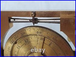 Very Rare Antique Brass Saxton Elliott Bros Water Current Flow Meter Gauge Boxed