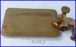 Very Rare Antique Brass Saxton Elliott Bros Water Current Flow Meter Gauge Boxed